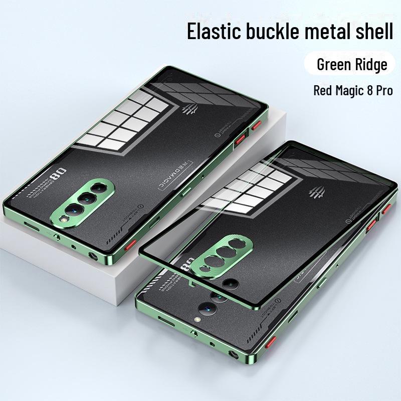 Чехол для телефона Remagic Red Magic 8S Pro с металлическим каркасом и магнитной линзой для Z50 Ultra