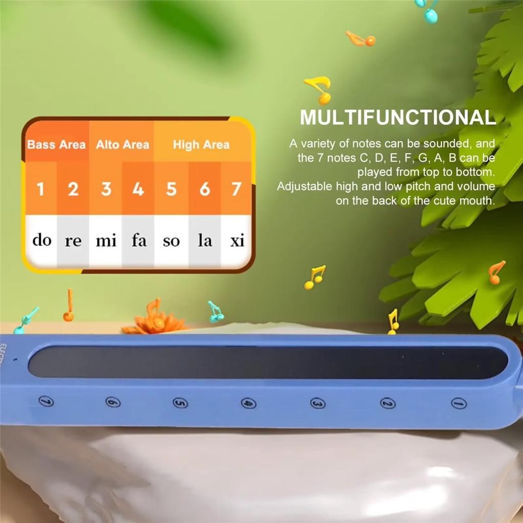 Electronic Musical Instrument Synthesizer, Portable Tadpole Piano with 3 Pitches, STEM Music Toy for Kids