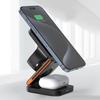 Беспроводное зарядное устройство для iPhone, Android, iWatch для AirPods, складные магнитные беспроводные часы для телефона 3-в-1