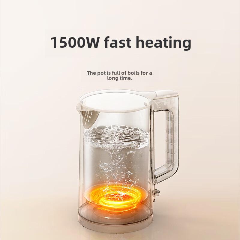 Электрический чайник Xiaomi N1 - нержавеющая сталь 304, двойной слой, изоляция против сухого горения