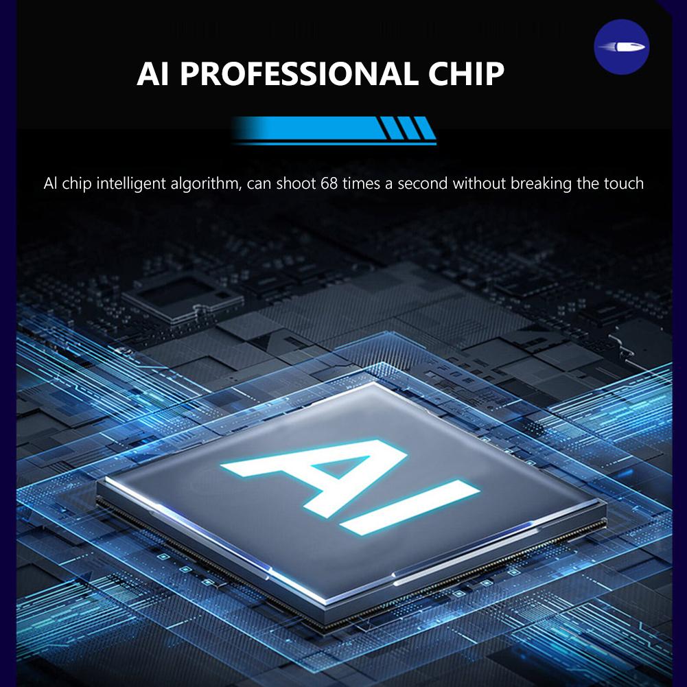 1/2 шт. RGB/Механический триггер для мобильного гейминга на 4 пальца для PUBG, кнопка Pulse Key, триггер для игры на мобильном телефоне для смартфона