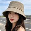 New simple and versatile face small soft basin hat women's summer outdoor leisure sunscreen shading fisherman hat