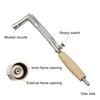 Soldering Injector Torch Welding Nozzle with Adjustable Flame Gas Wood Handle Welding Torch Jewelry Making Soldering Tool Heating Welding Torch