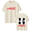 Rock Band Gorillaz Days Album Graphic Cotton Tshirt Unisex WOMEN Punk Oversized Streetwear Male Retro Gothic Short Sleeve T Shirts