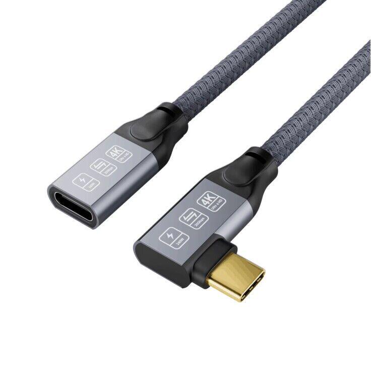 240 Вт Быстрозарядный USB 3.2 Type-C Кабель для Huawei и Apple: Высокоскоростная передача данных 20G и HD-видео