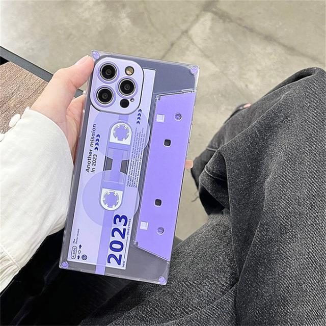 Роскошный квадратный чехол для телефона с 3d кронштейном в стиле ретро для Iphone 14 13 12 Pro Max 11, стильная подставка, противоударная мягкая задняя крышка, принципиально