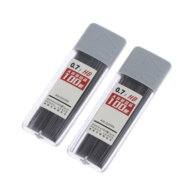 200 шт., стержни для механических карандашей, стержень для карандашей 2B/Hb, автоматический стержень для карандашей
