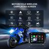 5 Inch Motorcycle Wireless Apple Carplay Android Auto Portable Navigation GPS Screen IPX7 Motorcycle Waterproof Display