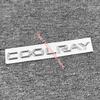 COOLRAY letter badge car stickers For Geely coolray refitted black personalized  rear boot label trunk side door parts