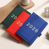 12 Months 2026 Schedule Planner Notepad English 365 Days Efficiency Notebook  Business