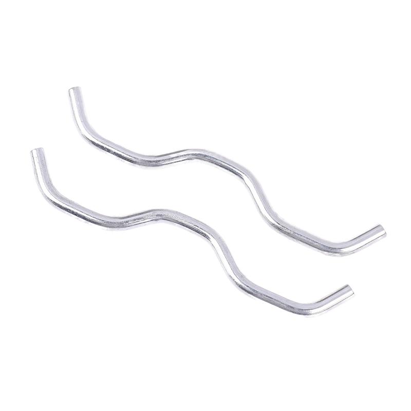 1 шт. W-образный двойной крюк для пружины батута, прочная треугольная пряжка для батута для аксессуаров для детского батута для помещений