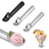 Stainless Steel Ice Cream Spoon Portable Aluminum Alloy Non-stick Anti-feeze Ice Cream Baller Scoop Home Kitchen Tools Home