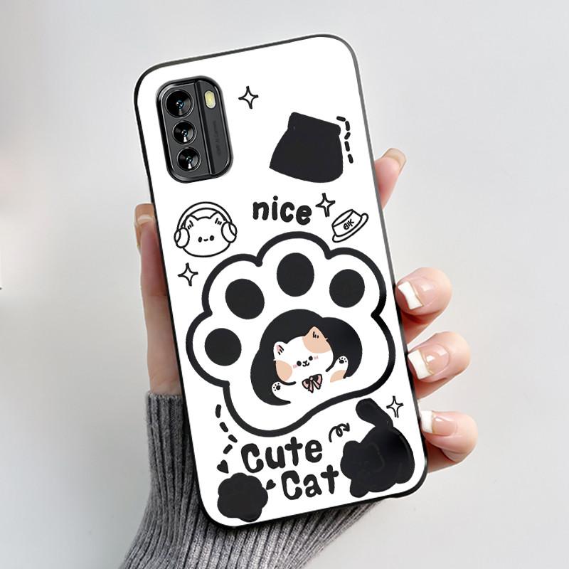 Милый Чехол Для Nokia G60 5G/Nokia G100/Nokia G42/Nokia G310 Чехол с Рисунком Защитная Крышка Мягкий Силикон Мультяшный Чехол для Телефона