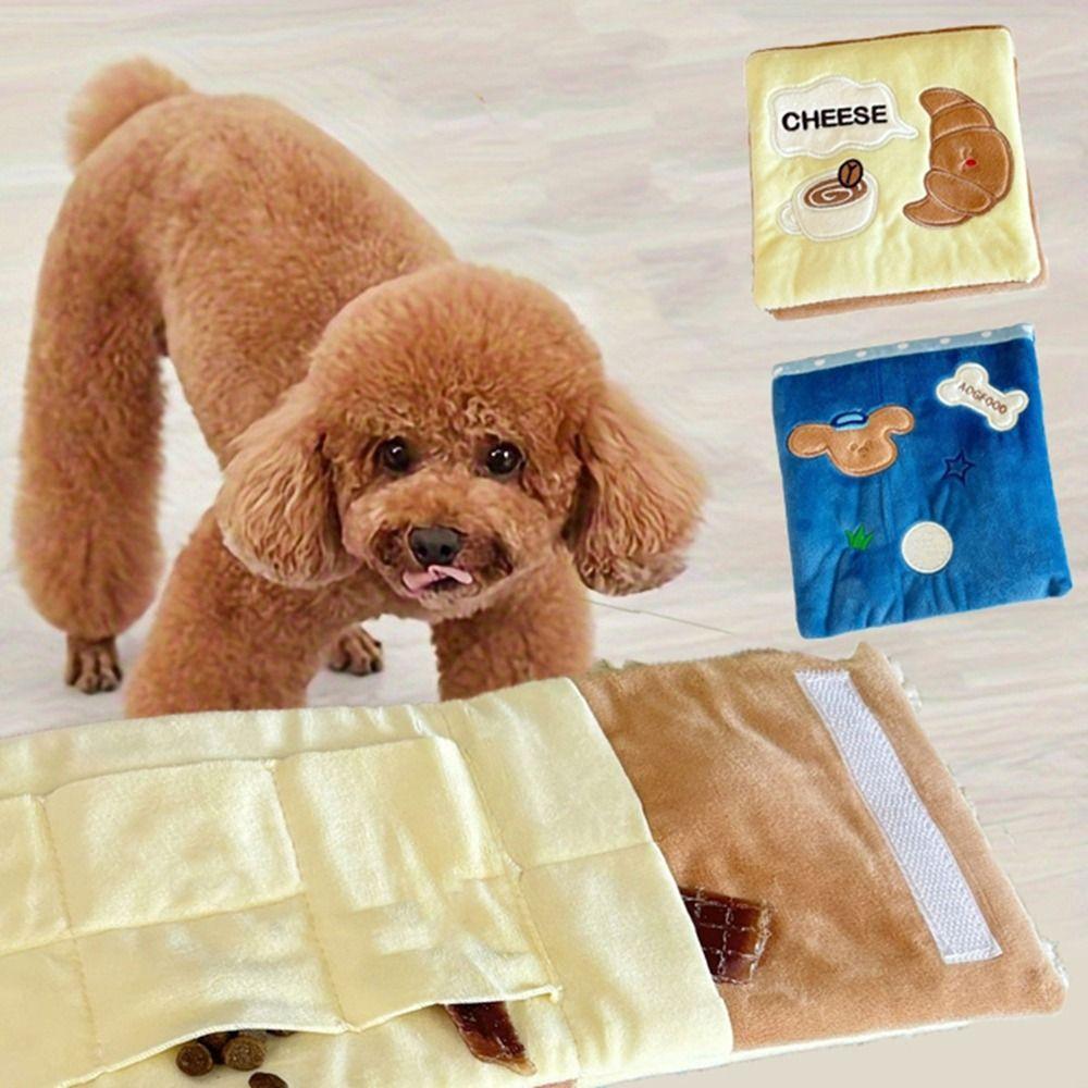 Складные игрушки для прятания еды для собак в форме кошельков, игрушки для питомцев в прятки, пищащие игрушки для собак для щенков и кошек