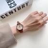 New Fashion Women Watches Casual Leather Belt Watches Simple Ladies Round Digital Quartz Wristwatches