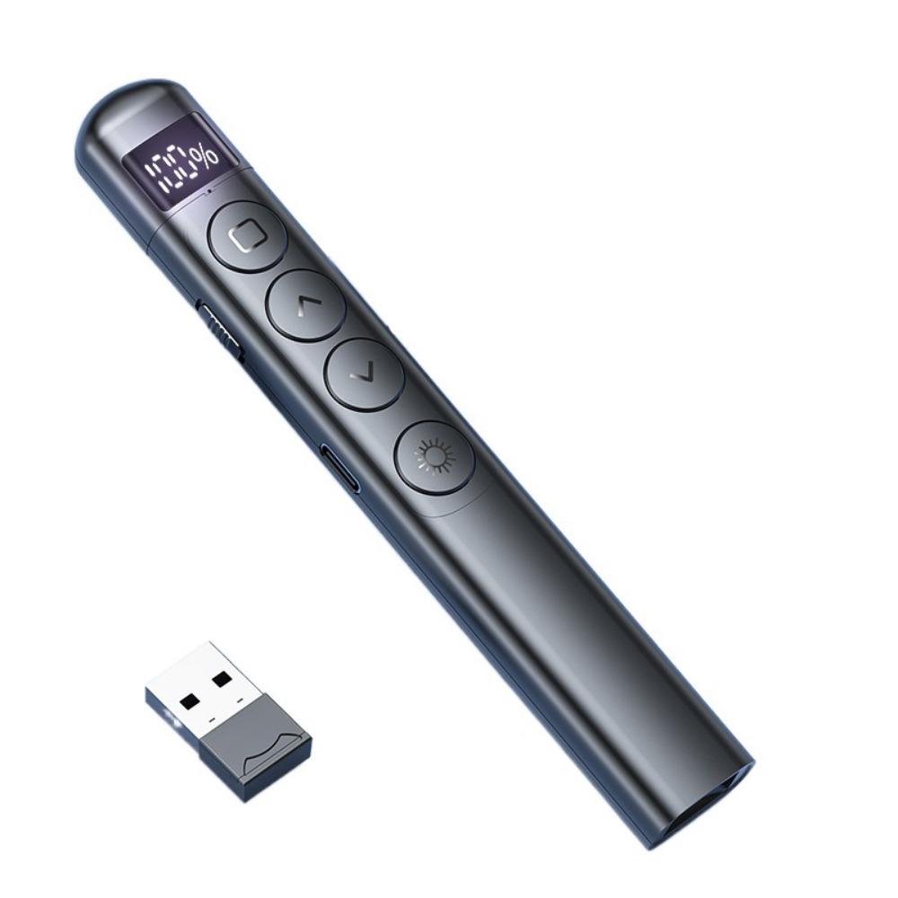 LCD Display Laser Slide Pointer Sensitive Control Presentation Clicker Powerpoint Slides