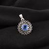 Tanzanite Handmade Gemstone Pendant, 925 Solid Sterling Silver Pendant Antique Jewelry, Pendant For Engagement Gift