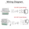 2024 Smart Home Wireless Mini Zigbee Wifi Smart Switch Module with 1/2/3/4 Gang Hidden Switch with Tuya APP Smart Life