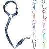 Pet Car Seat Belt Ring Buffer Seat Belt Fixed Car Rope Adjustable Pet Dog Cat Seat Belt