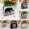 Owl Flower Elephant Card Holder Case Mini Clutch Handbag Coin Purse Bags Wallet