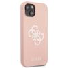 Guess Guhcp13Sls4Gwpi Iphone 13 Mini5,4 Różowy/Pink Hard Case Silicone 4G Logo