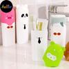 Портативная милая мультяшная дорожная зубная щетка, зубная паста, коробка для хранения полотенец с крышкой