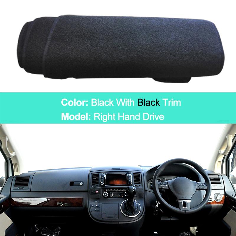 For Volkswagen VW Transporter T5 Caravell 2004-2015 Car Dashboard Cover Dash Mat Sunshade Carpet Interior Anti-UV Accessories