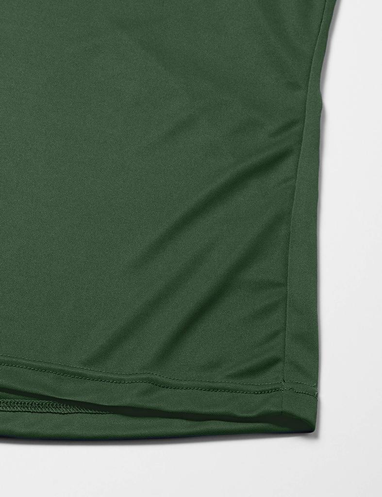 Mizuno P2MA8025 Soccer Field Slim Game and Practice Size Small Men's Shirt, One-Point Design, Moisture-Wicking, Quick-Drying, Fit, Wear, 33, Green,