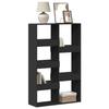 VidaXL Black Bookcase 100x33x155.5 Cm Engineered Wood, Bookshelf, Storage Shelf, Display Cabinet, 3309394