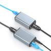 Удлинитель HDTV 150 м по кабелю Cat5e/Cat6 поддерживает разрешение 1200p и оснащен блоком питания POC для передачи на большие расстояния.