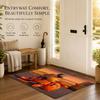 DOGMAN Anime Floor Mat Cozy Minimalist Flannel Area Rug Anti-Slip Washable Bedroom Living Room Decor