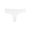 Sexy Women's Cotton Thong Low-Waist Lace Trim G-String Soft Breathable Snug-Fit Panties