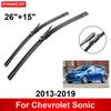 2 Wipers 26" 15" Front Wipers Replacement Fit for Chevrolet Sonic 2013-2019, Windshield Wiper Blades Original Equipment Wiper Blade