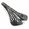 Mountain Bike Spider Saddle, Bicycle Hollow and Breathable Imitation Carbon Pattern Seat Cushion, Bicycle Riding Seat, Saddle