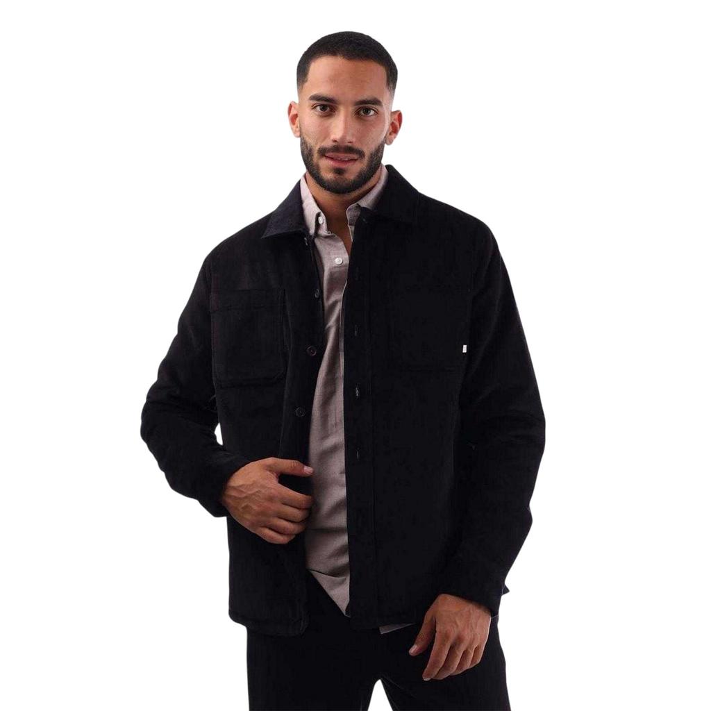 Farah Mens Plain Peached Overshirt