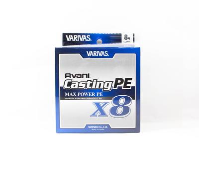 Varivas Линия PE New Avani Max Power Casting X8 400 м PE 8 112 фунтов (7730)
