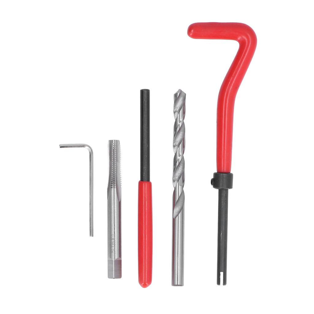 Thread Repair Insert Kit HSS Taps Drill Bit Lug Breaking Tool for M10 Damaged Threads