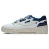 Li Ning 001 Btc Prm Durable Breathable Low Top Skate Shoes Men Skate Shoes White Blue AGCT003-1