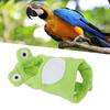 Green Color Parrot Frog Costume Frog Shape Pet Bird Hoodie  For African Grey Parrots
