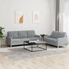 VidaXL Sofa Set with 2 Pcs Cushions, Sofas with Armrests and Backrest, Furniture Set, Living Room Furniture 3201306