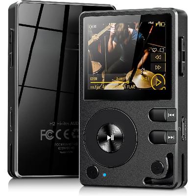 MP3-плеер HiFi с Bluetooth, Lossless DSD DAC Flac, музыкальный проигрыватель высокого разрешения, портативный аудиоплеер с картой памяти 64 ГБ, поддерживает до 256