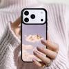Эстетичный Чехол для Телефона с Ангелочками для Apple iPhone 17 Air 16E 15 14 Plus 13 12 11 Pro Max Mini Funda Cover