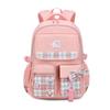 Rucksack for Cute Ribbon Elementary School Large A4 Includes Pencil Reflective At Includes Chest Commuting To Entrance Pink [FANDARE] Kids, Girls,