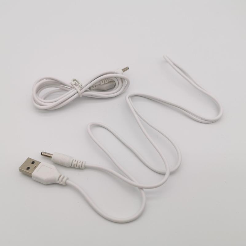 1 м Белый USB - DC3.5x1.35 Кабель питания: Совместимо с электрической зубной щеткой, косметическим инструментом, USB-вентилятором, зарядным устройством для игрушек.