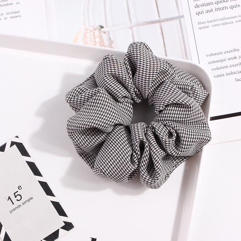 Stripe Womens Hair Accesorios Ladies Tie Striped Lady Scrunchies Ponytail Female Scrunchy Elastic Hair Ropes Headwear For Women