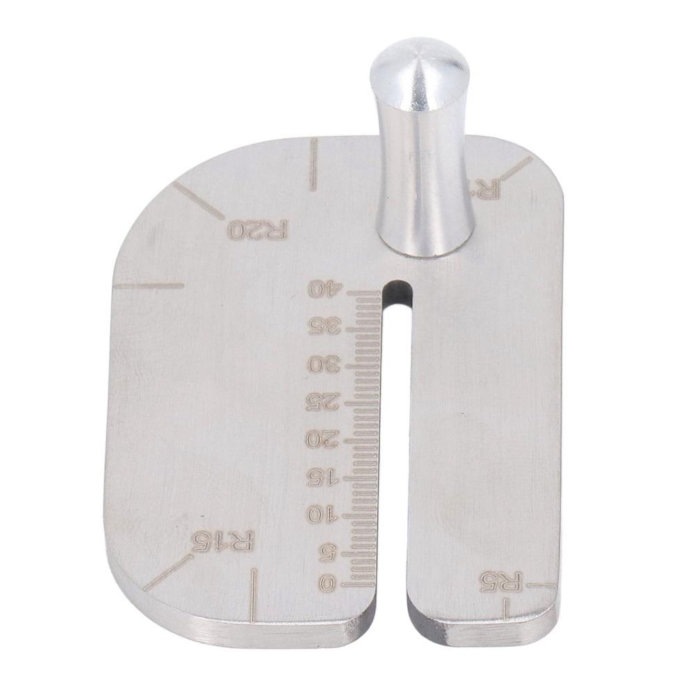 Auxiliary Chopper Leather Stitching Aid Stainless Steel Pricking Iron Aid For DIY Handicrafts