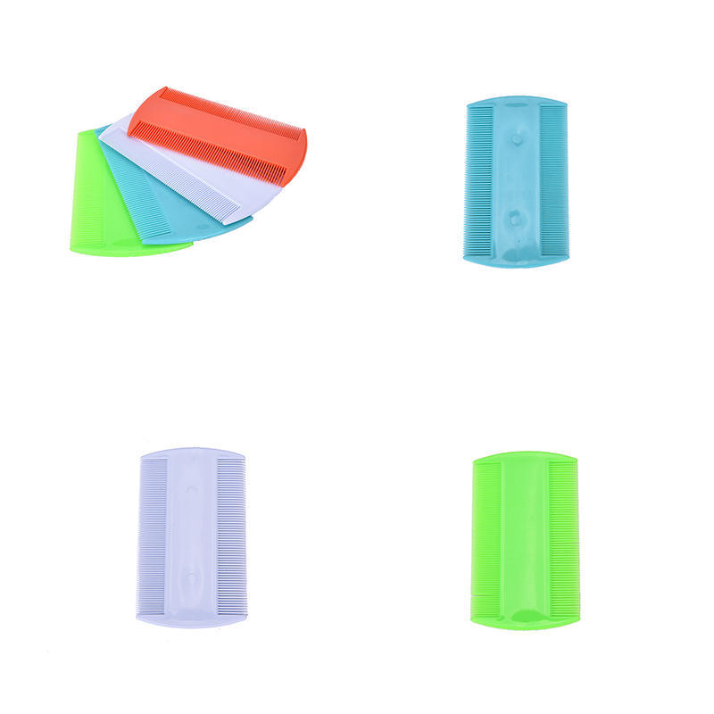 Прочные двухсторонние нит-гребни для обнаружения головных вшей, гребень для детей, домашних животных, блох