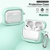 2-в-1, однотонная рамка, подходит для защитного чехла AirPods1/1-го поколения, беспроводных Bluetooth-наушников Apple Pro/1.