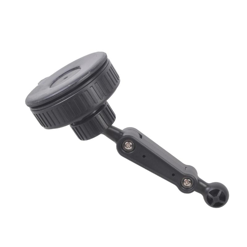 360 Degree Rotatable Sticky Suction Cup Mount For 17mm Ball Head Adapter
