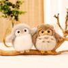 Penguin Owl Plush Toy With Magnetic Shoulder Attachment For Kids Animal Toy Collectors Item